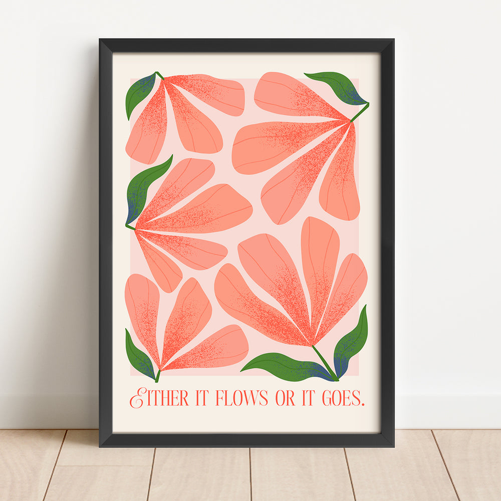 Antingen flyter det eller så går det