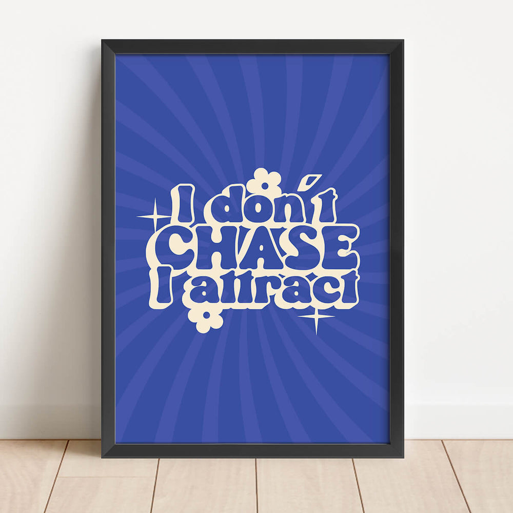 Jeg jager ikke, jeg tiltrekker meg