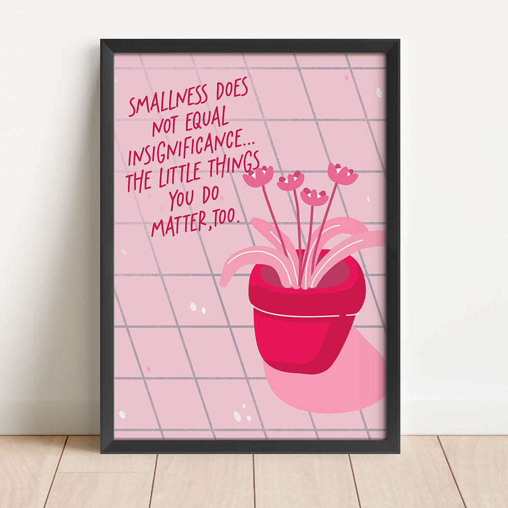 Litenhet er ikke lik ubetydelig