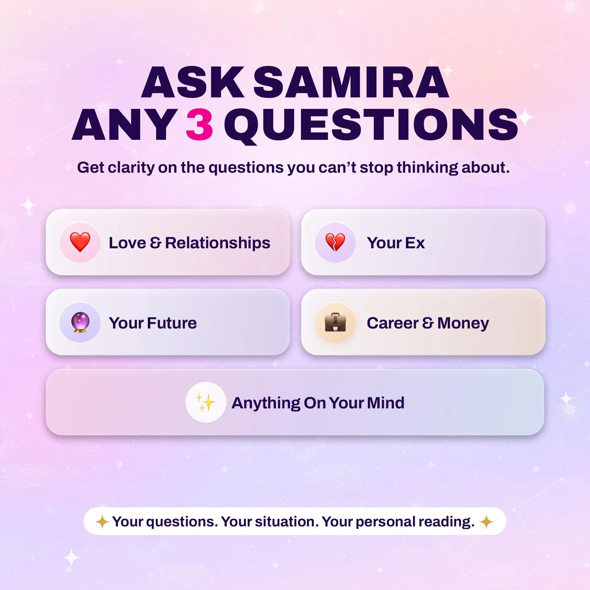 Full In-Depth Psychic Reading by Samira thumbnail-image-3