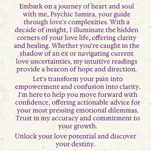 Full Psychic Reading by Samira thumbnail-image-5