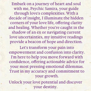 Full Psychic Reading by Samira thumbnail-image-6